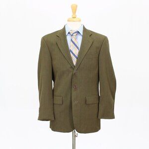 Nautica 40R Green HB 3-Button Sport Coat Blazer Jacket V505